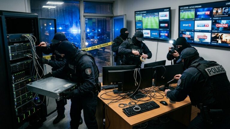 Démantèlement IPTV Illégal : 250 000 Abonnés Privés de Chaînes Payantes