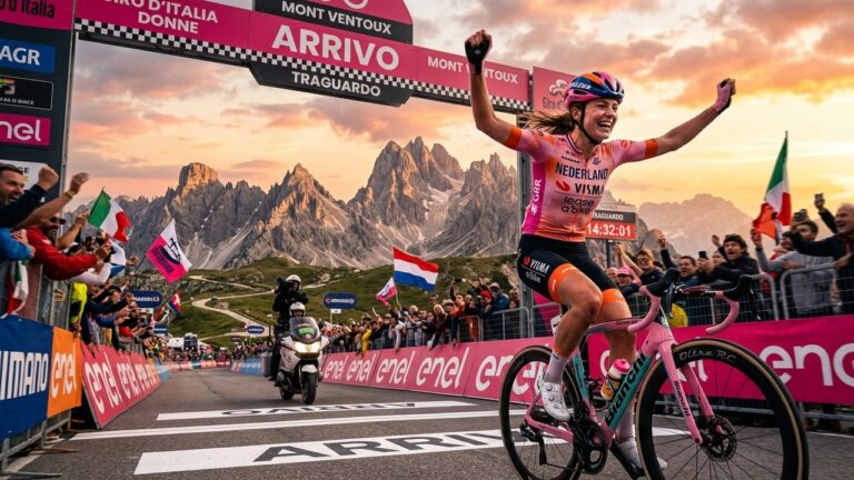 Demi Vollering Renverse le Giro Femmes 2026 dans un Final Inoubliable