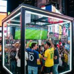 Deux Américains Gagnent 50000 Dollars Pour Suivre La Coupe Du Monde ÀWriting the blog article content Times Square