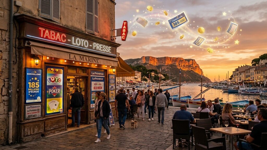 Deux Couples Remportent 49 Millions d’Euros dans le Même Tabac de Cassis