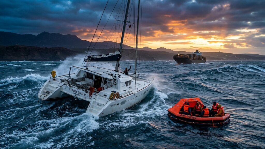 Deux Français Disparus en Mer Retrouvés Sains et Saufs au Large du Maroc