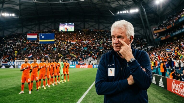 Dick Advocaat en Larmes : Le Début Historique de Curaçao à la Coupe du Monde