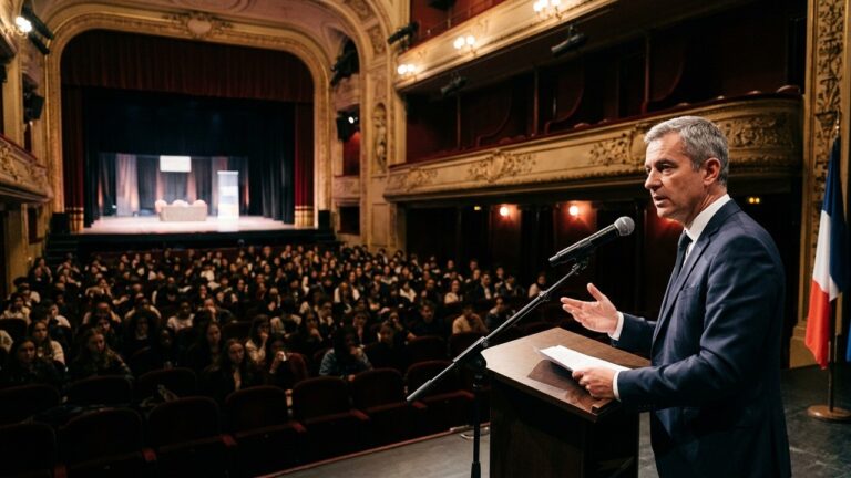 Directeur de Théâtre à Paris : Excuses Après un Discours Polémique Devant des Lycéens