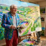 Disparition de David Hockney : Maître de la Couleur et du Bonheur