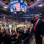 Donald Trump Hué au Madison Square Garden lors de la Finale NBA