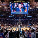 Donald Trump Hué au Madison Square Garden Pendant les Finales NBA