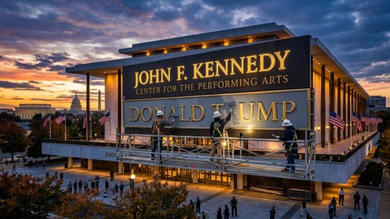 Donald Trump : Son Nom Retiré du Kennedy Center par Décision de Justice