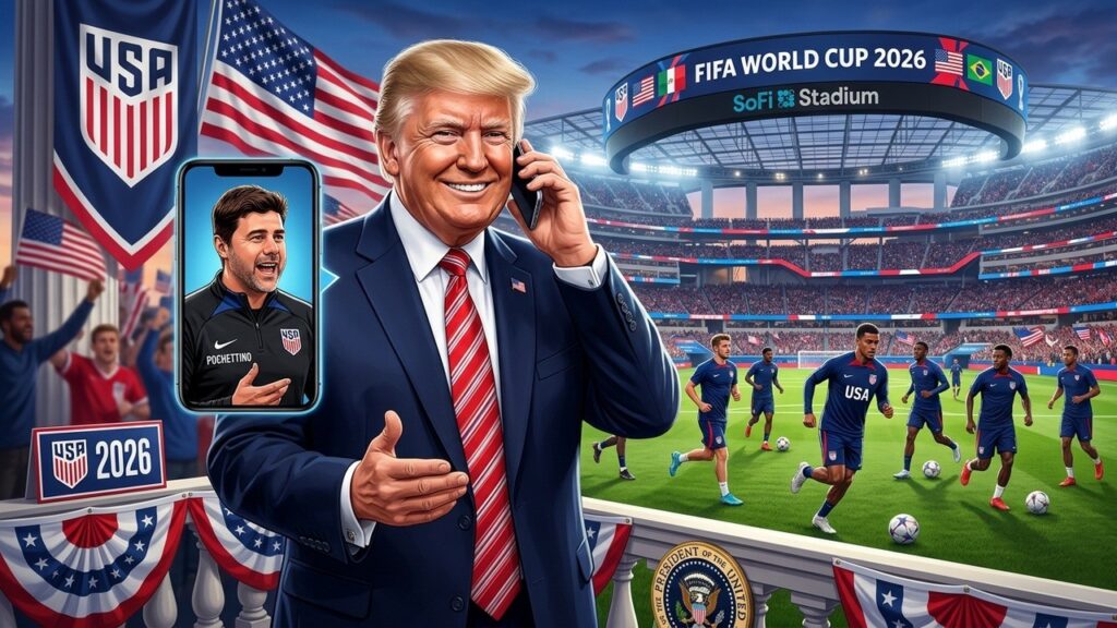 Donald Trump Soutient La Sélection US Au Mondial 2026