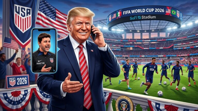 Donald Trump Soutient La Sélection US Au Mondial 2026