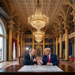 DonaldWriting the blog article Trump : Salle de Bal Inspirée par Saint-Pétersbourg