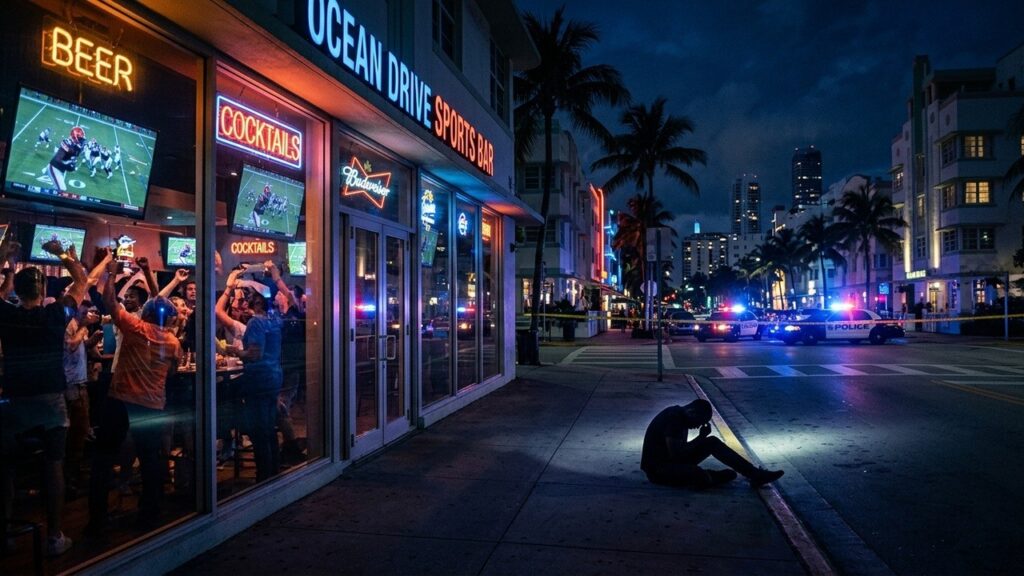 Drame à Miami Beach : Un Homme Tué par Balles Juste Avant la Coupe du Monde