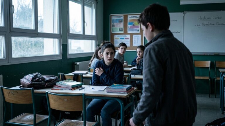 Drame au Collège : Adolescent Poignarde une Camarade en Plein Cours