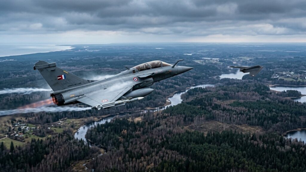 Drone Russe Abattu par Rafale Français en Lettonie : Tension en Mer Baltique