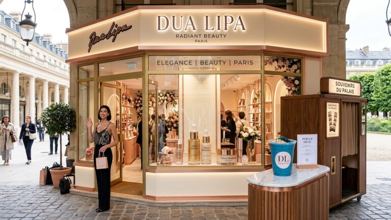 Dua Lipa Ouvre Son Pop-Up Skincare à Paris : L&rsquo;Événement Beauté
