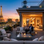 Duplex Luxe Paris : Vue Exceptionnelle sur la Tour Eiffel à Vendre