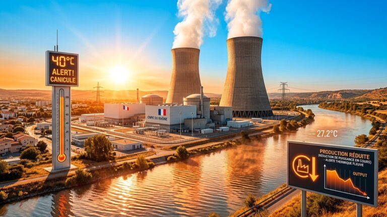EDF Réduit Production Nucléaire : Chaleurs Extrêmes Impactent l&rsquo;Énergie