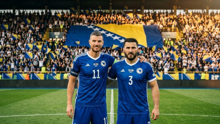 Edin Dzeko et Sead Kolasinac, Guides Expérimentés de la Bosnie en 2026