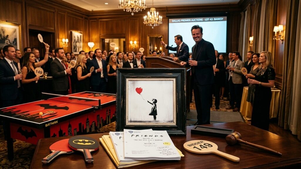 Effets Personnels de Matthew Perry : Enchères Exceptionnelles
