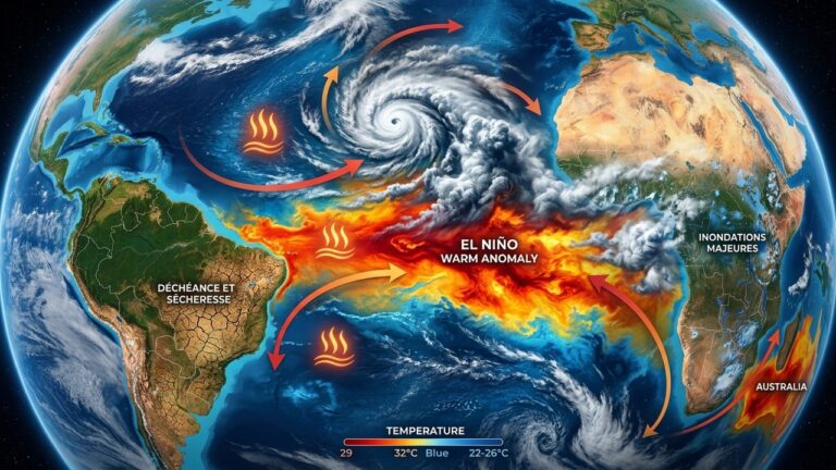 El Niño 2026 : Un Épisode Historique Commence, Pic en Fin d&rsquo;Année