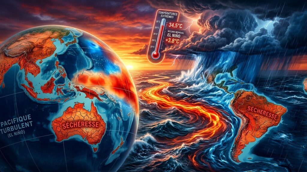 El Niño Fort : 2027 Sera-t-Elle l’Année la Plus Chaude Jamais Enregistrée ?