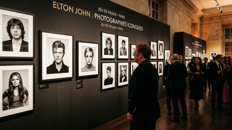 Elton John et sa Collection de Photos au Jeu de Paume : Un Voyage Intime