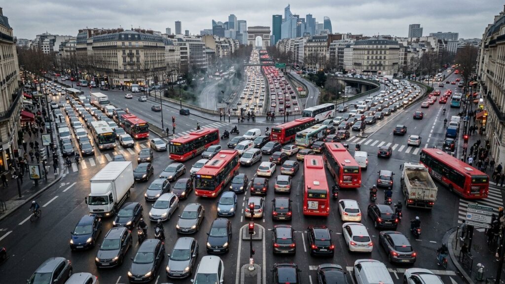 Embolie Permanente à la Porte des Ternes : Le Chaos Routier qui Exaspère Paris
