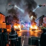 Émeutes à Belfast suite à une Attaque au Couteau : Tension en Irlande du Nord