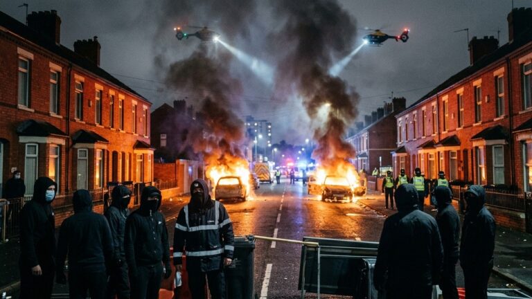 Émeutes à Belfast suite à une Attaque au Couteau : Tension en Irlande du Nord