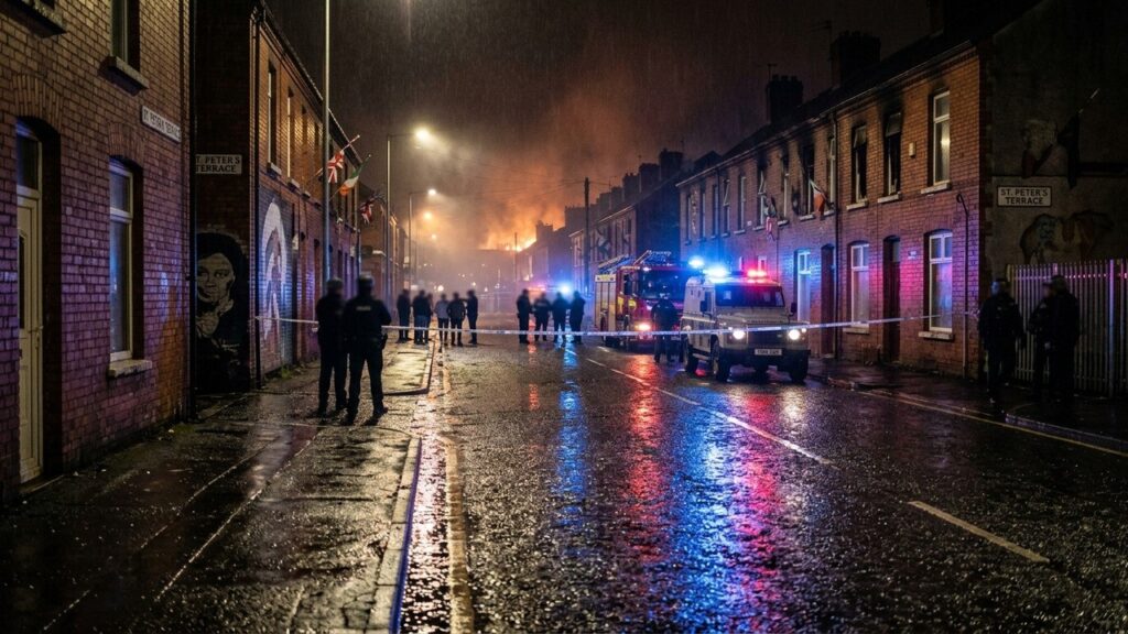 Émeutes Anti-Immigrés à Belfast : TWriting the blog articleensions Explosives en Irlande du Nord