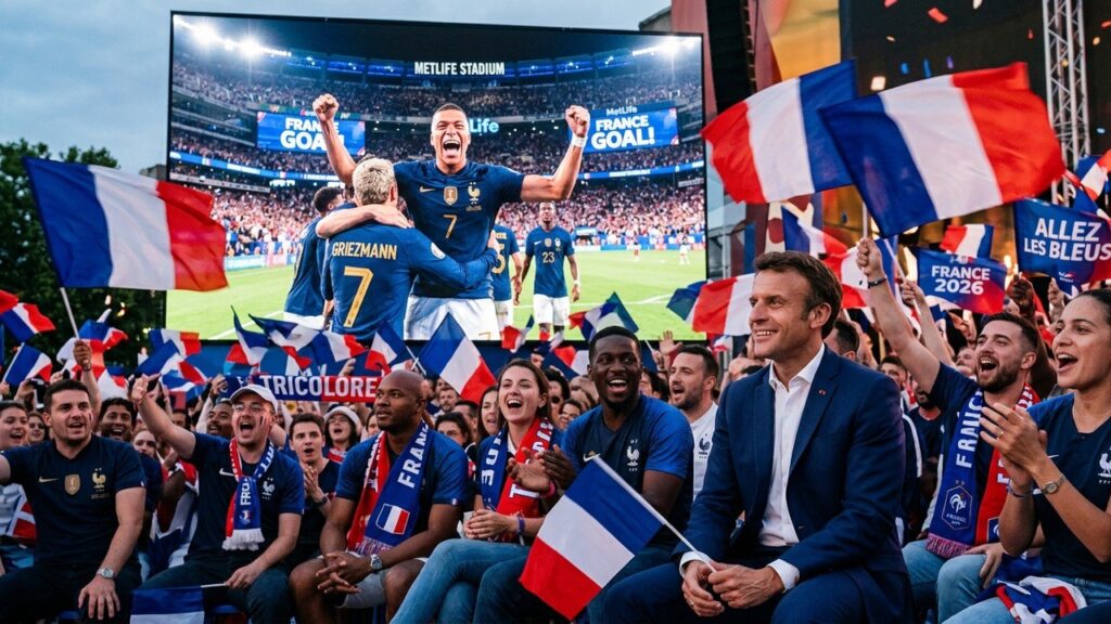 Emmanuel Macron Félicite les Bleus Après Victoire contre le Sénégal