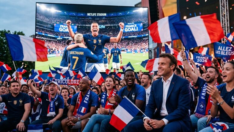 Emmanuel Macron Félicite les Bleus Après Victoire contre le Sénégal