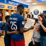 Encouragements Émouvants des Familles des Joueurs du PSG Avant la Finale