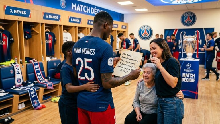 Encouragements Émouvants des Familles des Joueurs du PSG Avant la Finale