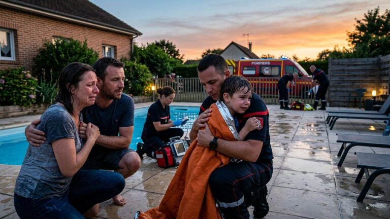 Enfant de 5 Ans Sauvé de la Noyade dans une Piscine à Goussainville