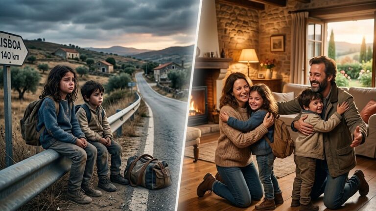 Enfants Abandonnés au Portugal : Retour en France et Confiés à la Famille