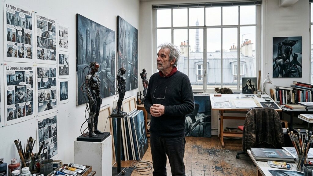 Enki Bilal Ouvre Son Fonds Parisien : Acte de Résistance pour l&rsquo;Art