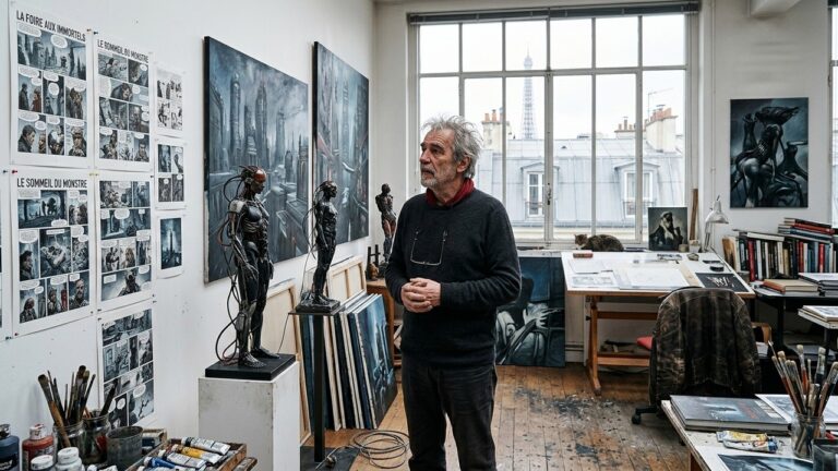 Enki Bilal Ouvre Son Fonds Parisien : Acte de Résistance pour l&rsquo;Art