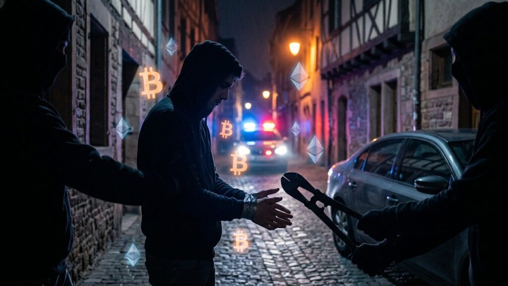 Enlèvement pour Cryptomonnaies : Séquestré et MenDrafting the French blog articleacé à Mulhouse