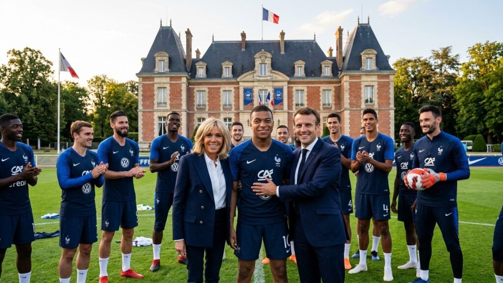 Équipe de France : Visite Présidentielle et Arrivée des Champions à Clairefontaine