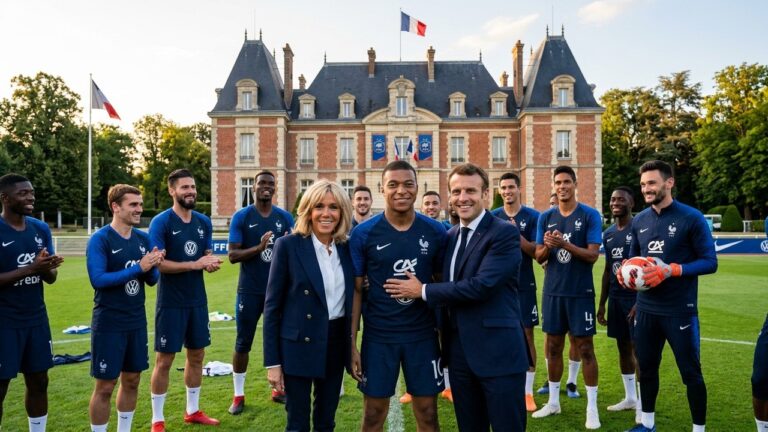 Équipe de France : Visite Présidentielle et Arrivée des Champions à Clairefontaine