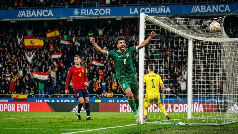 Espagne Irak 1-1 : L&rsquo;Irak Tient Tête au Champion d&rsquo;Europe