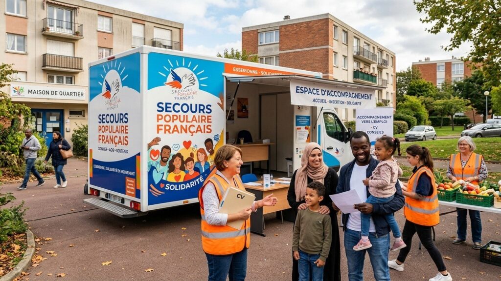 Essonne : Un Camion Itinérant pour l&rsquo;Insertion des Plus Précaires