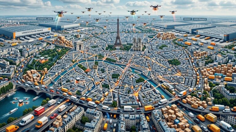 Explosion des Colis en Île-de-France : Plus de 300 Millions en 2025