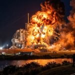 Explosion d&rsquo;une Fusée Blue Origin : Images Impressionnantes du Décollage
