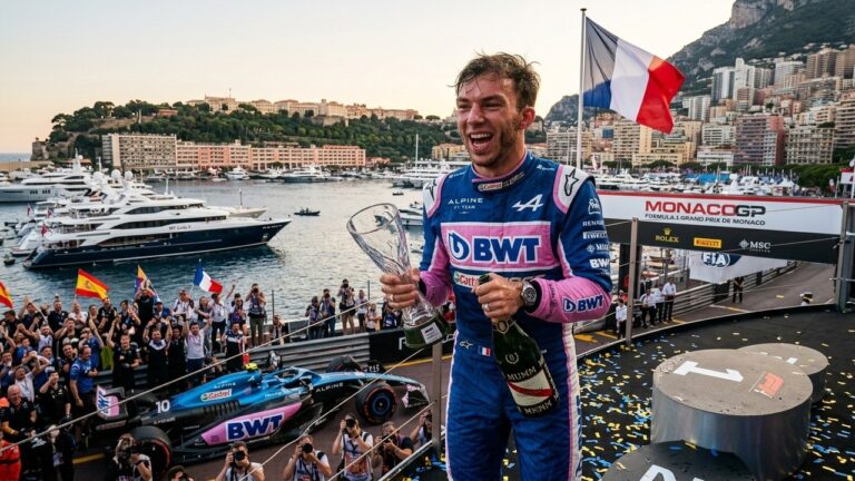 F1 : Pierre Gasly Récupère Sa 3e Place Au GP De Monaco