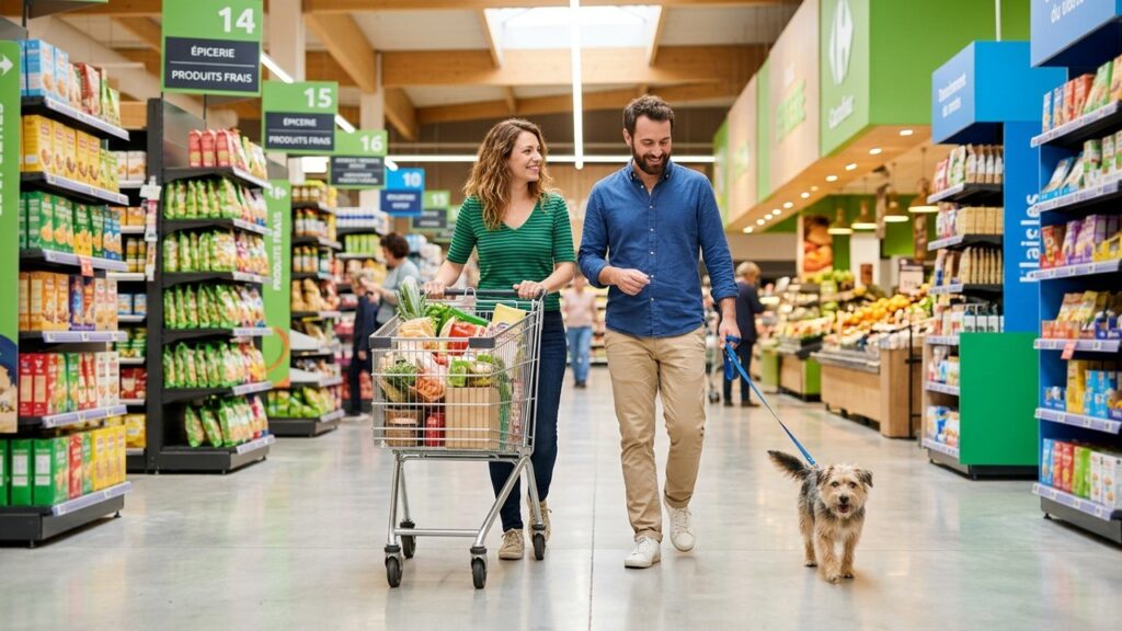 Faire Ses Courses Avec Son Chien : Possible Dans Cet Hypermarché
