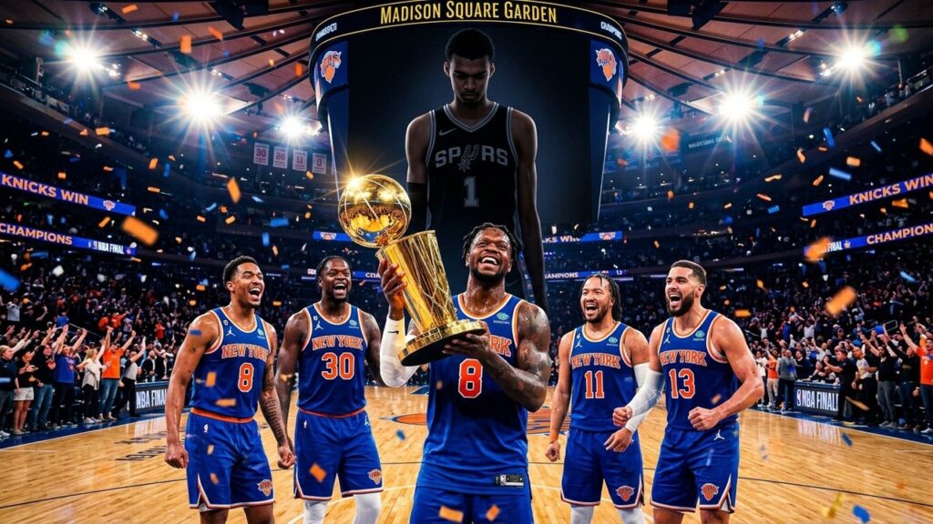 Finales NBA 2026 : Knicks Champions, Wembanyama en Attente