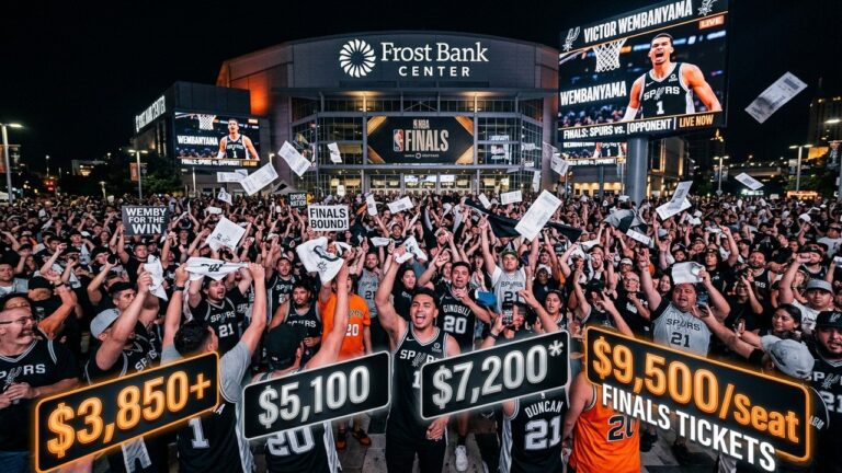 Finales NBA 2026 : La Bataille Acharnée Pour Les Billets Des Spurs