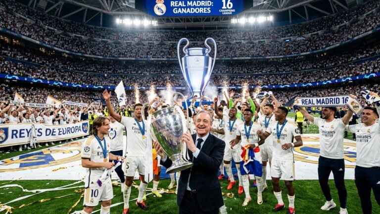 Florentino Perez Réélu : Le Real Madrid Prêt pour une 16e Ligue des Champions