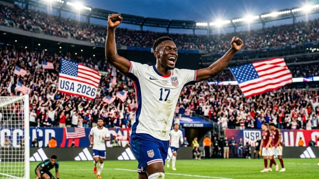 Folarin Balogun Lance son Mondial en Trombe avec les États-Unis